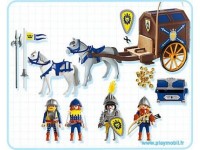playmobil 3314 - Soldados del Rey y carruaje del tesoro