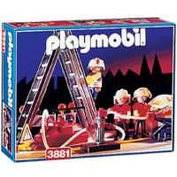 Playmobil 3881 Equipo de Bomberos con Escalera