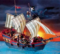 playmobil 3940 - Barco Pirata Galeon 
