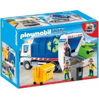 Playmobil 4129 Camión de Reciclaje con Luces