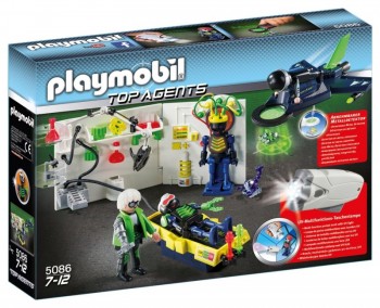 Playmobil 5086 Laboratorio de los Agentes secretos