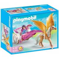 Playmobil 5143 Pegaso con Carruaje y Princesa