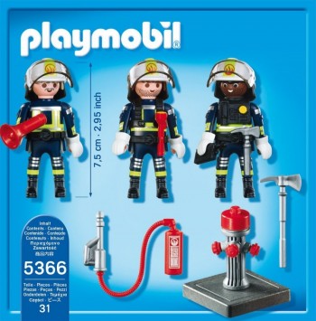 playmobil 5366 - Equipo de Bomberos