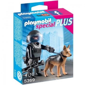 Playmobil 5369 Policía Especial con Perro