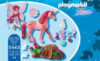 playmobil 5443 - Hada Cuidadora con Unicornio Rosas 