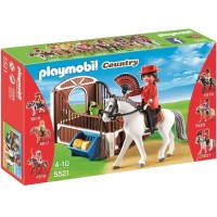 Playmobil 5521 Caballo Andaluz con Establo