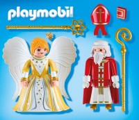 playmobil 5592 - Duo pack San Nicolás y Ángel de Navidad