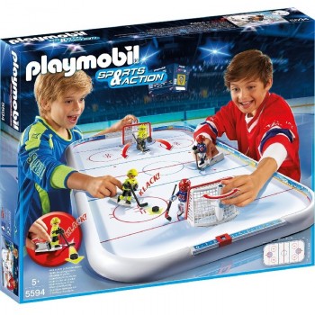 Playmobil 5594 Campo de Hockey sobre Hielo