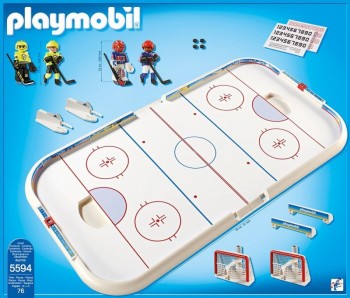 playmobil 5594 - Campo de Hockey sobre Hielo