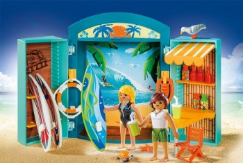 playmobil 5641 - Cofre Tienda de Surf