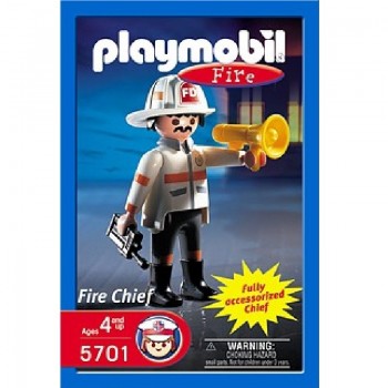 Playmobil 5701 Jefe de Bomberos USA