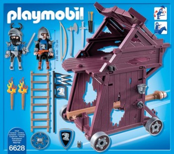 playmobil 6628 - Caballeros del Águila con Torre de Asalto