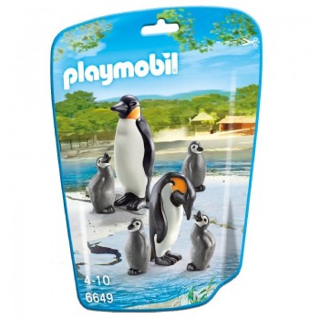 Playmobil 6649 Familia de Pinguinos