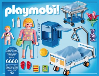playmobil 6660 - Sala de Maternidad del Hospital