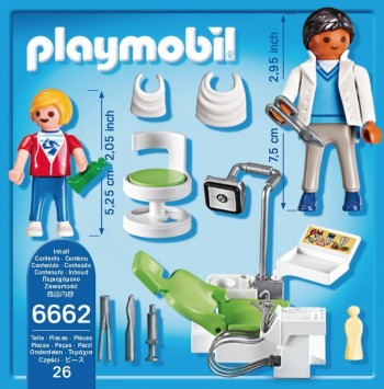 playmobil 6662 - Dentista con Paciente