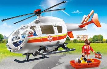 playmobil 6686 - Helicóptero Médico de Emergencia