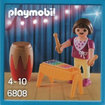 Playmobil 6808 Niña con Xilofono y tambor
