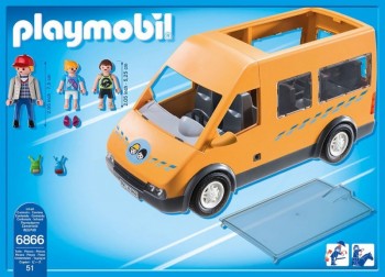 Bus scolaire Playmobil City Life Réf 6866