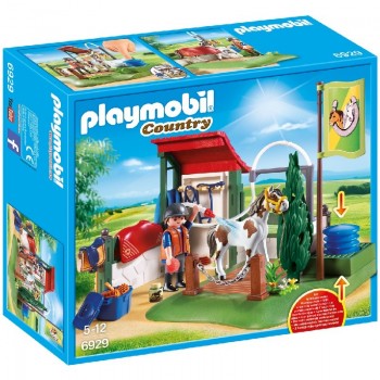 Playmobil 6929 Set de Limpieza para Caballos