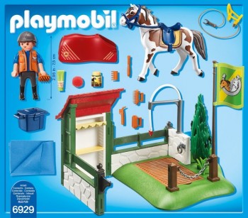 playmobil 6929 - Set de Limpieza para Caballos