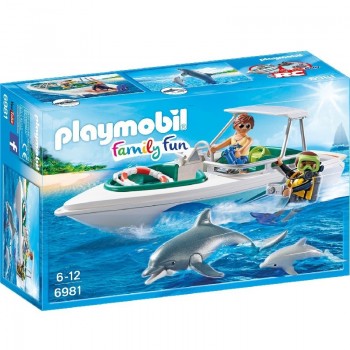 Playmobil 6981 Equipo de Buceo con Lancha
