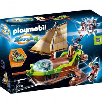 Playmobil 9000 Barco Pirata Camaleón con Ruby