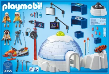 playmobil 9055 - Cuartel Polar de Exploradores