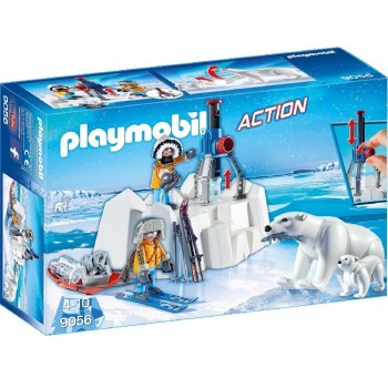 Playmobil 9056 Exploradores con Osos Polares