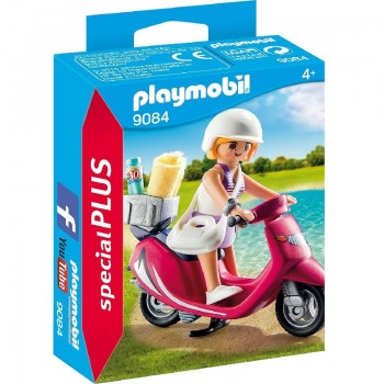 Playmobil 9084 Mujer con Scooter