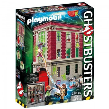 Playmobil 9219 Cuartel Parque de Bomberos Ghostbusters