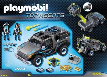 Playmobil Agentes Secretos-9254 Pick up Dr 9254 Drone, tañosllaños 