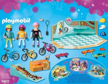 playmobil 9402 - Tienda de Bicicletas y Patines