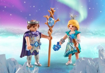 playmobil 71208 - Duo Pack Princesa y Príncipe de Hielo
