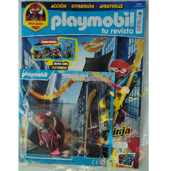Playmobil n 84 chico Revista Playmobil 84 bimensual chicos