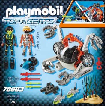 playmobil 70003 - Robot submarino SPY TEAM