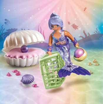playmobil 71502 - Sirena con concha y perla