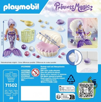 playmobil 71502 - Sirena con concha y perla