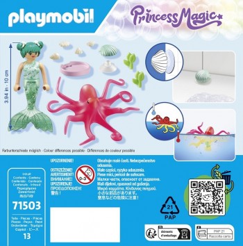 playmobil 71503 - Sirena con pulpo que cambia de color