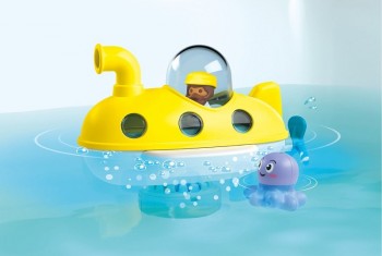 playmobil 71440 - JUNIOR Y TINTI Submarino de colores