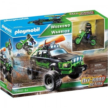 Playmobil ® Wild Life-Cazador furtivo con Quad-Playmobil 6939-nuevo