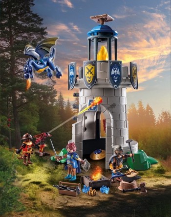Ampliar imagen de 71483 - Torre de Caballeros con herrero y dragón playmobil 71483 - Torre de Caballeros con herrero y dragón