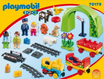 playmobil 70179 - 1.2.3 Mi Primer Tren