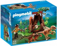 Playmobil 5233 Velociraptors con Exploradora